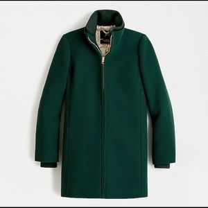 J. Crew Lodge Coat in Italian stadium-cloth Wool